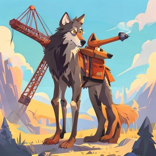 The Crane and the Wolf