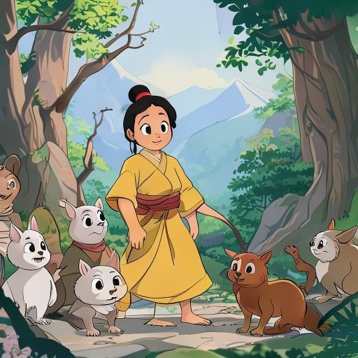 Momotaro and the Talking Animals