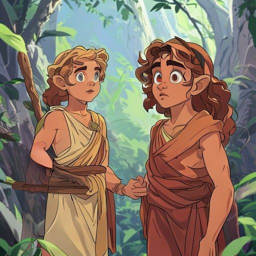 Hermes and the Woodcutter