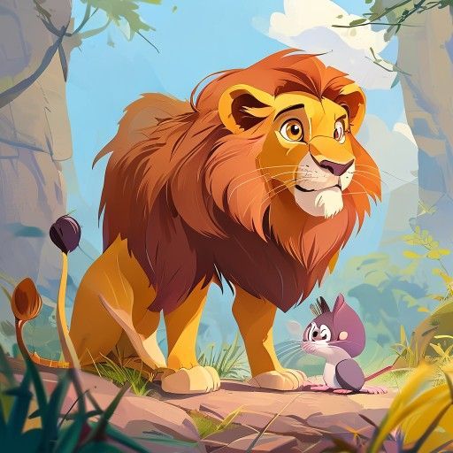The Lion and the Mouse