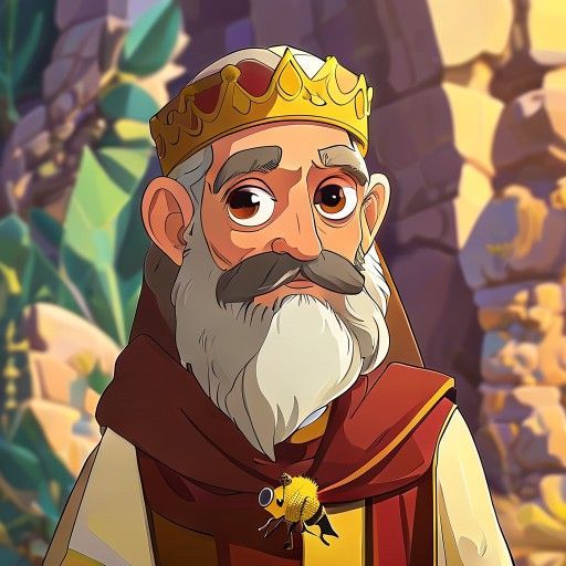 King Solomon and the Bee