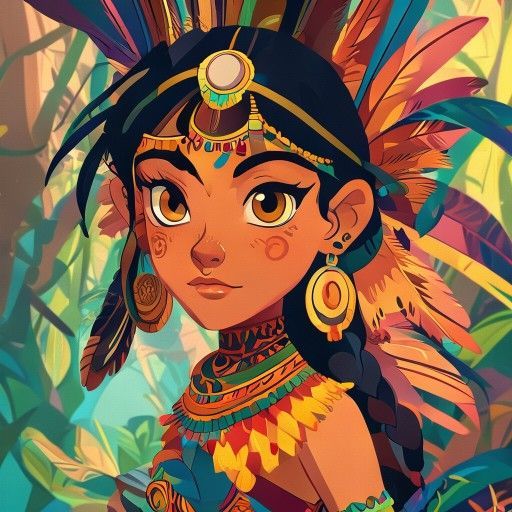 Ixchel and the First Weaver