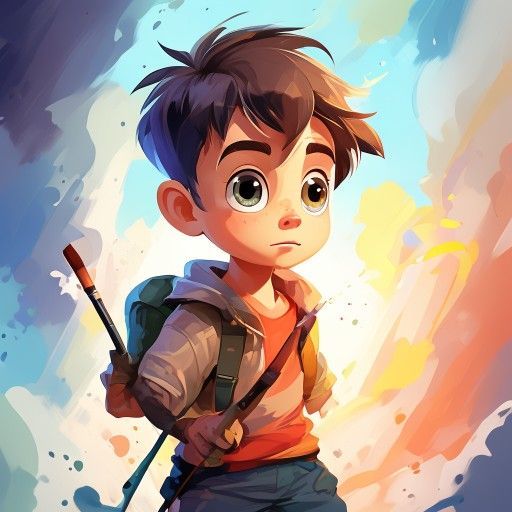 The Boy with the Paintbrush