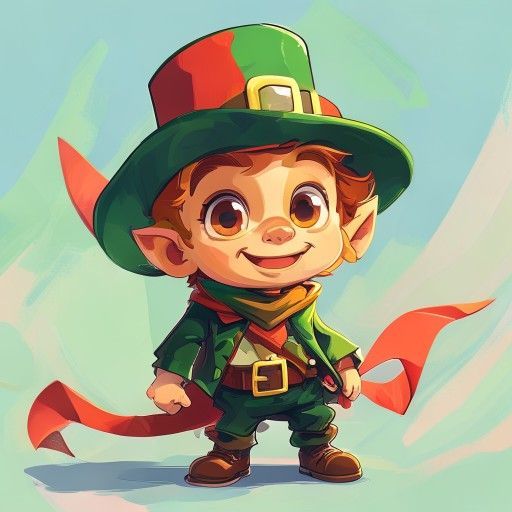 The Leprechaun's Red Ribbon