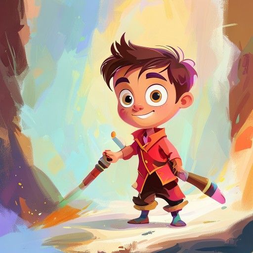 The Magic Paintbrush