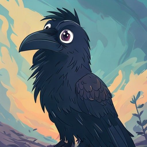 How Raven Got His Black Feathers