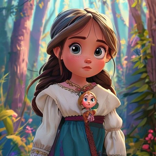 Vasilisa and the Little Doll