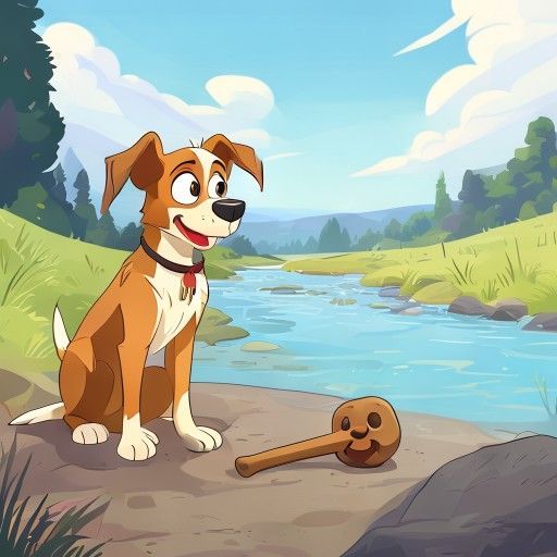 The Dog and the River Bone