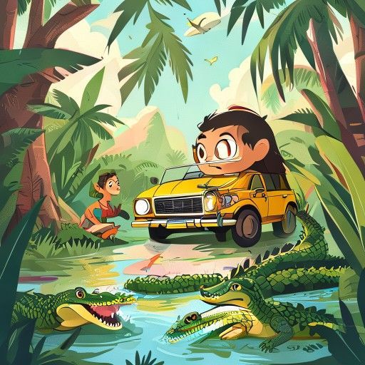 Kancil Counts the Crocodiles