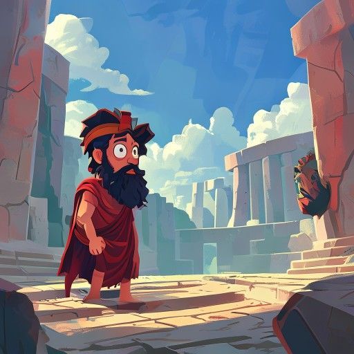 Theseus and the Labyrinth