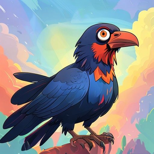 The Rainbow Crow