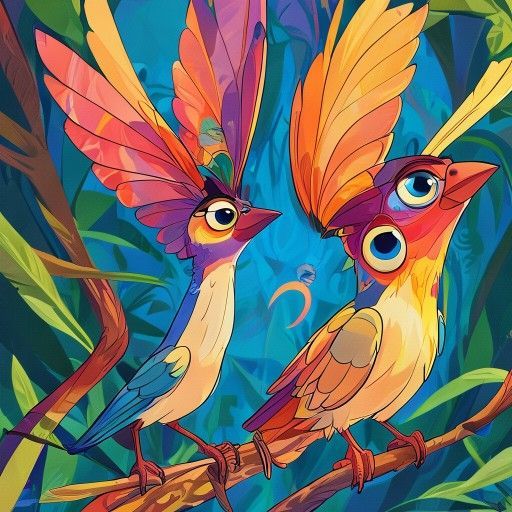 How the Birds Got Their Colours