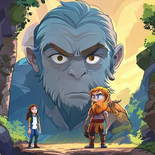 Finn McCool and the Giant Visitor