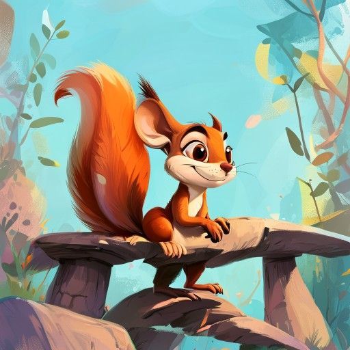 The Squirrel Who Helped Build a Bridge