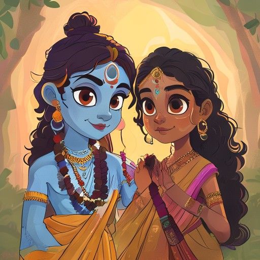 Krishna and His Old Friend