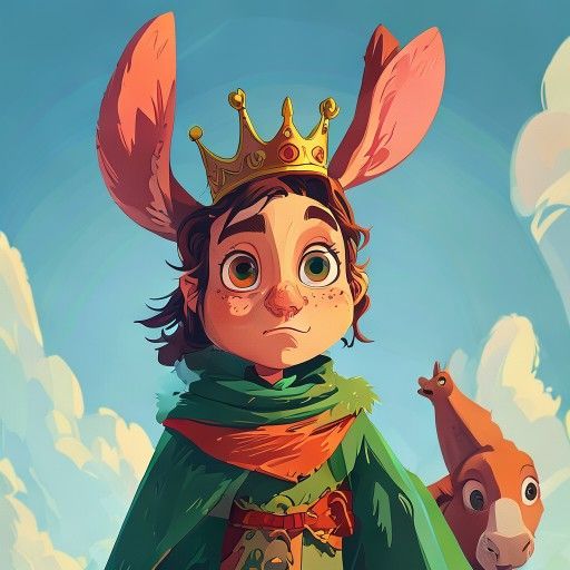 The King with Donkey Ears